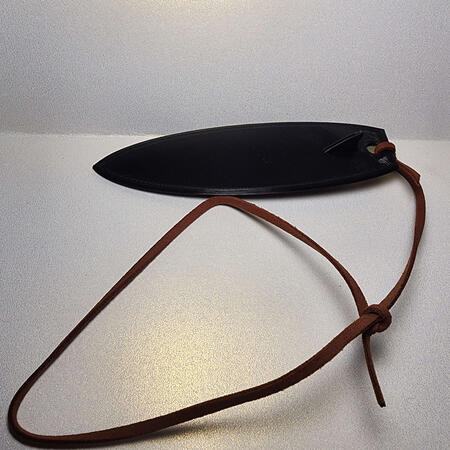 Mini surfboard to use on wind currents out a car window with your fingers, with a cord to tie it to your wrist